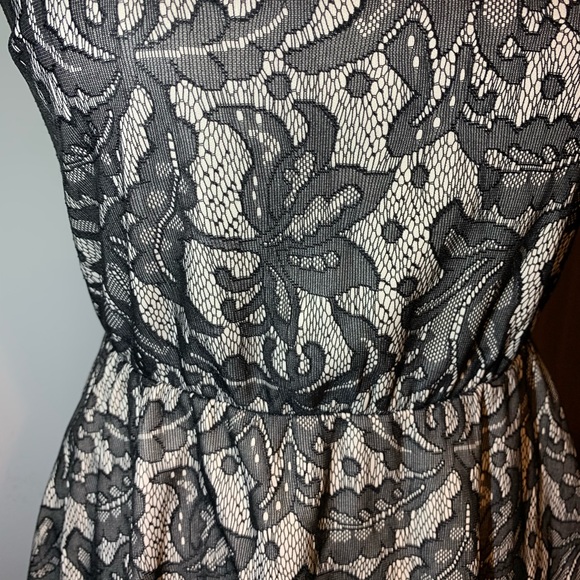 Heart Soul Black Lace Overlay Dress - Picture 4 of 9
